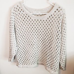 Cabi Crotched Cotton Pullover